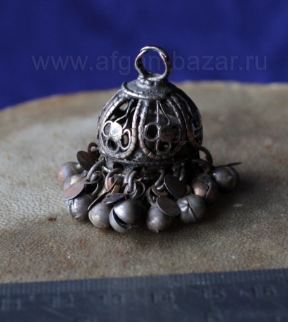 Подвеска, часть серьги или височного украшения Афганистан или Северный Пакистан,