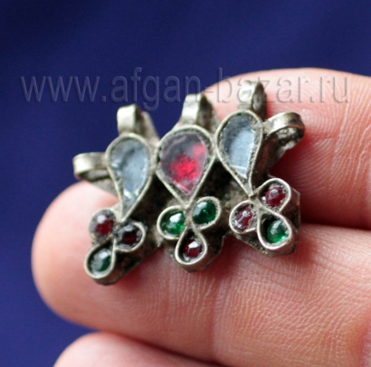 Подвеска-коннектор, деталь афганского украшения. Афганистан или Пакистан, племен