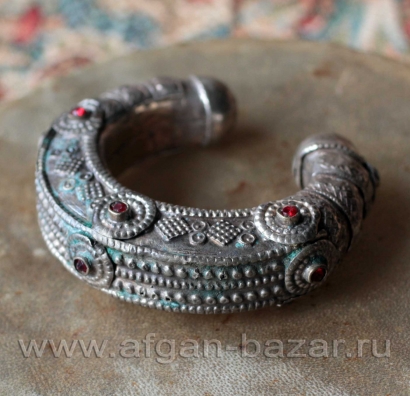 Традиционный афганский браслет  "Чури" или "Карра" (Churi, фарси, Karra, Karre (