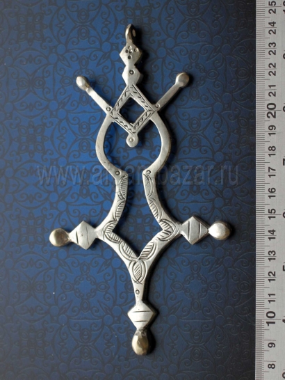 Массивный туарегский амулет Agades cross
