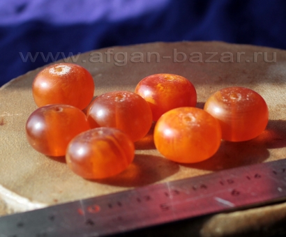 Винтажные марокканские бакелитовые бусины - детали берберских колье. Марокко, 20