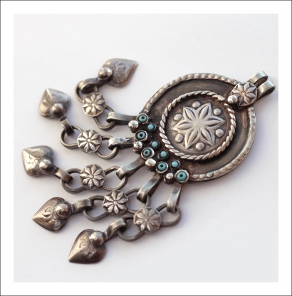 Авторские украшения. Подвеска кулон ручной работы.