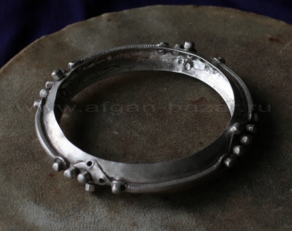 Винтажный берберский браслет "Mizam". Марокко, Западная Сахара, регион Гулимин, 