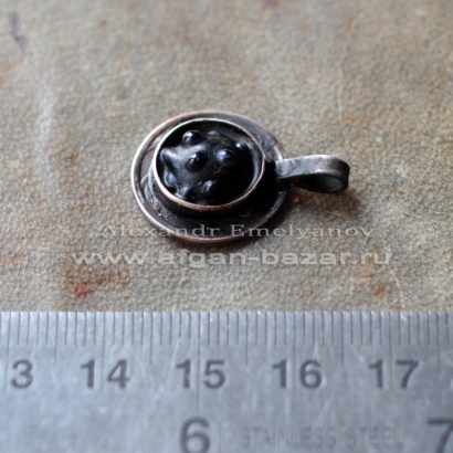 Подвеска из монеты в афганском стиле. Автор - Емельянов Александр