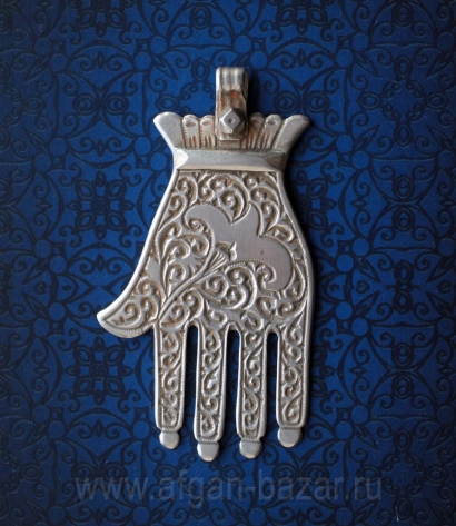 Традиционный амулет "Хамса" или "Хамеш". Марокко, Эссуэйра (?) сефарды (мароккан