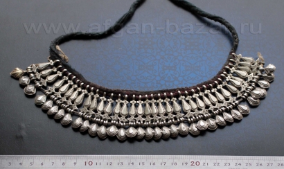 Колье-чокер "Чамкали" (Chamkali), аналогичное традиционному узбекско-таджикскому