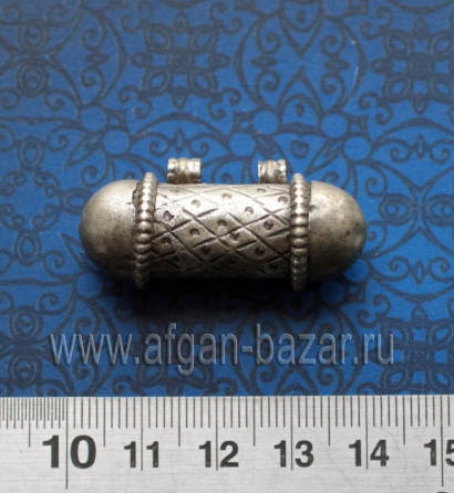 Бедуинский амулет "Хырз" (Hirz), часть ожерелья. Бедуины племени Рашайда (Rashai