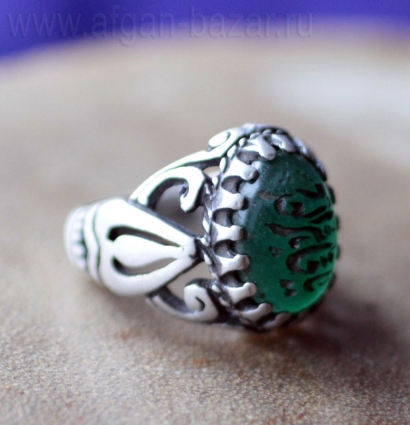 Иранский мужской перстень с каллиграфической надписью. Иран, 20 в. возможно совр