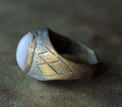 Афганский племенной перстень (Kuchi Tribal Ring). Афганистан или Пакистан, 20 ве