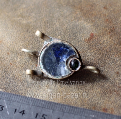 Подвеска-коннектор, деталь афганского колье. Афганистан или Пакистан, племена Ку