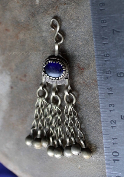 Племенная подвеска, деталь украшения. Афганистан или Пакистан, племена Кучи, 20 