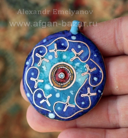 Александр Емельянов. кулон "Солнце". Медь, горячая перегородчатая эмаль Александр Емельянов. кулон "Солнце". Медь, горячая перегородчатая эмаль