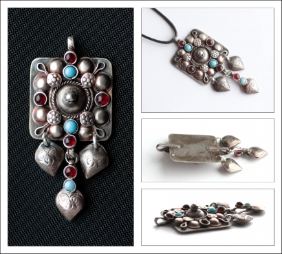 Авторские украшения. Колон подвеска ручной работы.