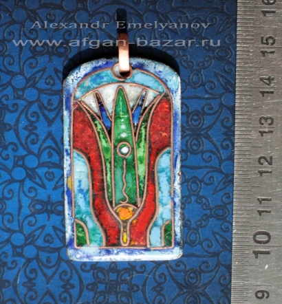 Кулон в древнеегипетском стиле "Цветок водяной лилии" (Египетский Лотос). Автор 