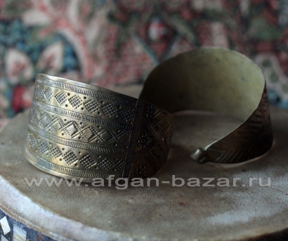 Традиционный афганский браслет. Афганистан или Пакистан, народность Пашаи, 20-й 