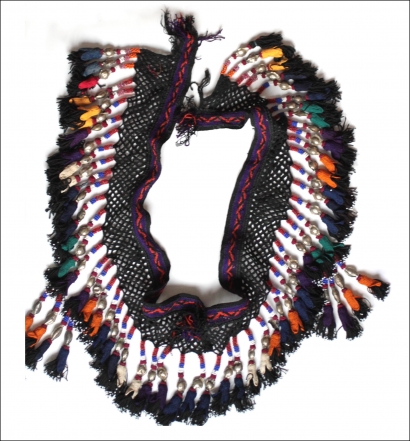 афганский тканевый пояс сетка с кисточками сегоша сае гоша