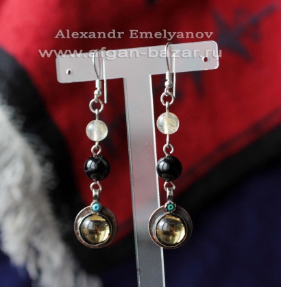 Серьги с монетами, выполненные по мотивам этнических украшений. Автор - Емельянов Александр Серьги с монетами, выполненные по мотивам этнических украшений. Автор - Емельяно