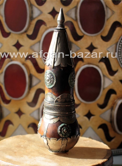 Туркменская коробочка для Наса (жевательного табака) "Нас кеди" (nas kedi)