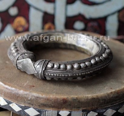Старый бедуинский браслет. Племя Рашайда. Эфиопия или Саудовская Аравия, 20-й ве