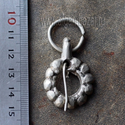 Фибула-подвеска, застежка от нагрудной цепи-колье Юг Марокко (долина Драа), берб