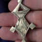 Колье с подвеской в виде туарегского амулета Agades cross