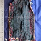 Плетеная бисерная подвеска - украшение для платья. Пакистан, народность Белуджи,