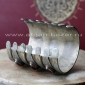 Туркменский браслет традиционной формы. Афганистан, начало 20-го века