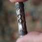 Старая бусина-трубочка с филигранью в казахском стиле. Северный Афганистан, 20 в