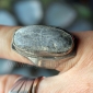 Афганский перстень с речной галькой (Kuchi Tribal Ring) Афганистан или Пакистан, 20 в. Афганский перстень с речной галькой (Kuchi Tribal Ring) Афганистан или Пакистан,