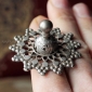 Уникальный редкий афганский перстень c солярной символикой
