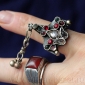 Перстень с бубенчиками, сделанный из деталей старых афганских украшений
