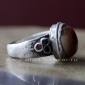 Старинное афганское племенное кольцо с сердоликом