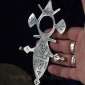 Массивный туарегский амулет Agades cross. Марокко, современная работа