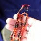 Иранские четки из сардоникса (Aqeek Sulaymani). Иран, современная работа