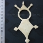 Массивный туарегский амулет по мотивам знаменитых крестов Agades cross
