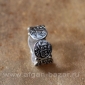 Египетское серебряное кольцо с каллиграфической надписью