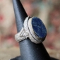 Афганское кольцо с лазуритом. Афганистан, 20 век