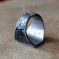 Перстень с эмалью, авторская реставрация