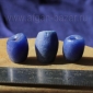 Африканские стеклянные бусины Кробо - African Ghana Krobo Beads. Лот из трех крупных бусин. Западная Африка, Гана, 20-21 вв. Африканские стеклянные бусины Кробо - African Ghana Krobo Beads. Лот из трех кру