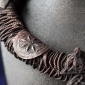 Гривна - авторское нашейное украшение, выполненное по мотивам традиционных украш