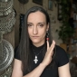 монгольская серьга височная подвеска
