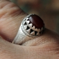 Иранский мужской перстень с сердоликом