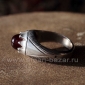 Винтажный иранский мужской перстень с сердоликом 