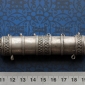 Старинный казахский цилиндрический амулет - Бойтумар, части нагрудного  украшени