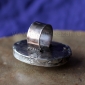 Перстень, сделанный из элемента стариннго казахского украшения