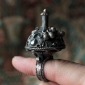 Перстень "Византия", сделанный из деталей старых афганских украшений. Автор - Ал