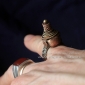 Перстень в йеменском стиле. Выполнен по образцу традиционных бедуинских украшени