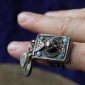 Перстень в казахском стиле с элементами старых афганских украшений. Автор - Алек