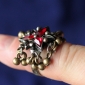 Перстень в кашмирском стиле, выполненный по образцу традиционных  украшений Афга