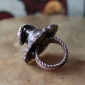 Перстень в стиле Трайбл, выполненный по образцу традиционных афганских украшений